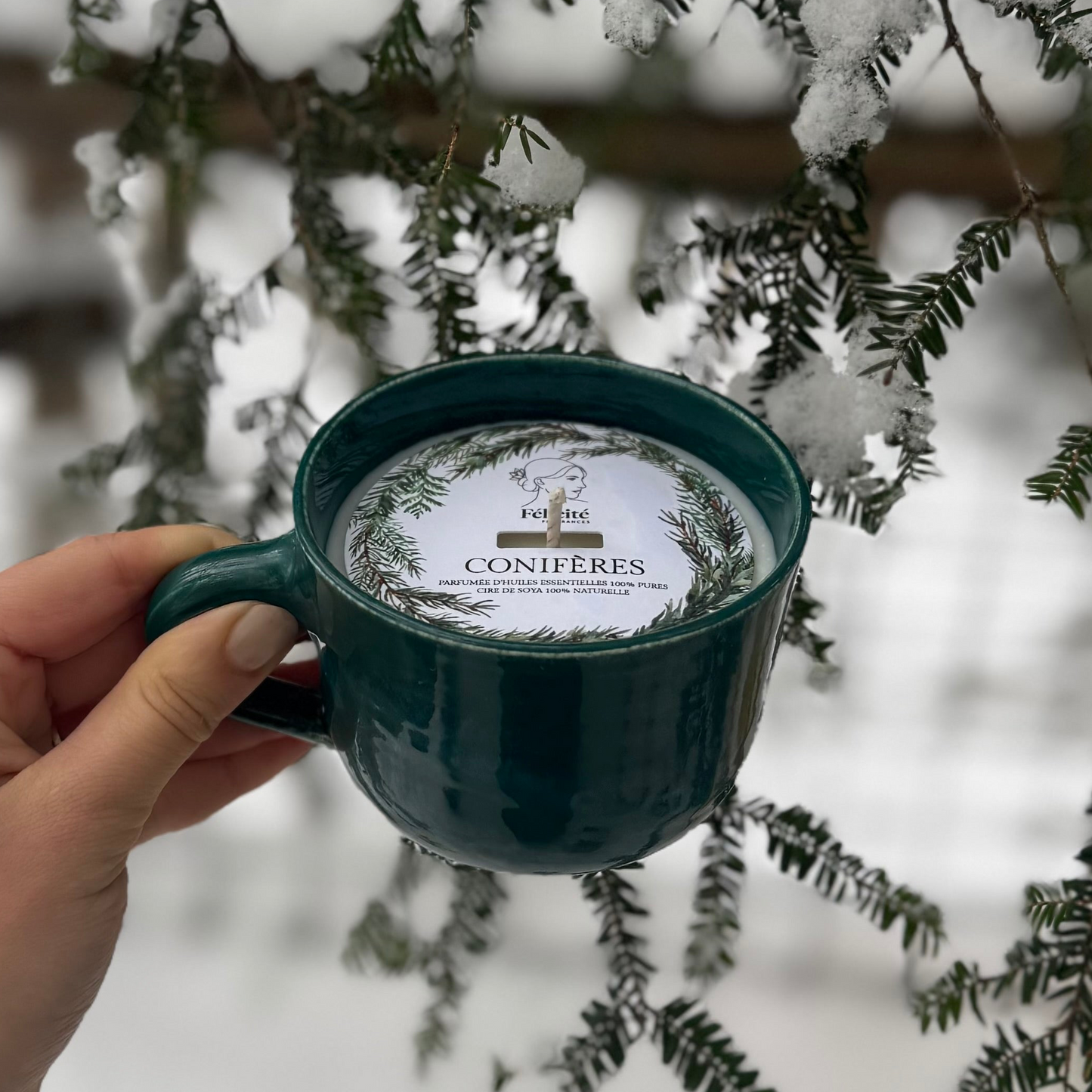 Conifères - Édition tasse artisanale